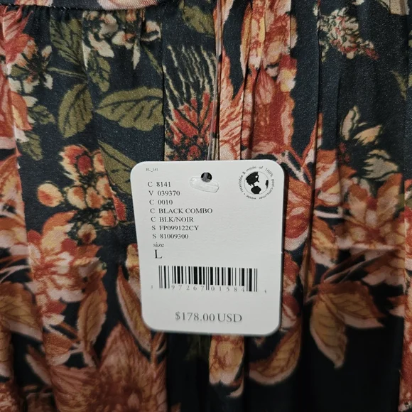 Free People X Revolve Bad For You Lace Maxi Bodysuit Dress In L NWT - Picture 11 of 12